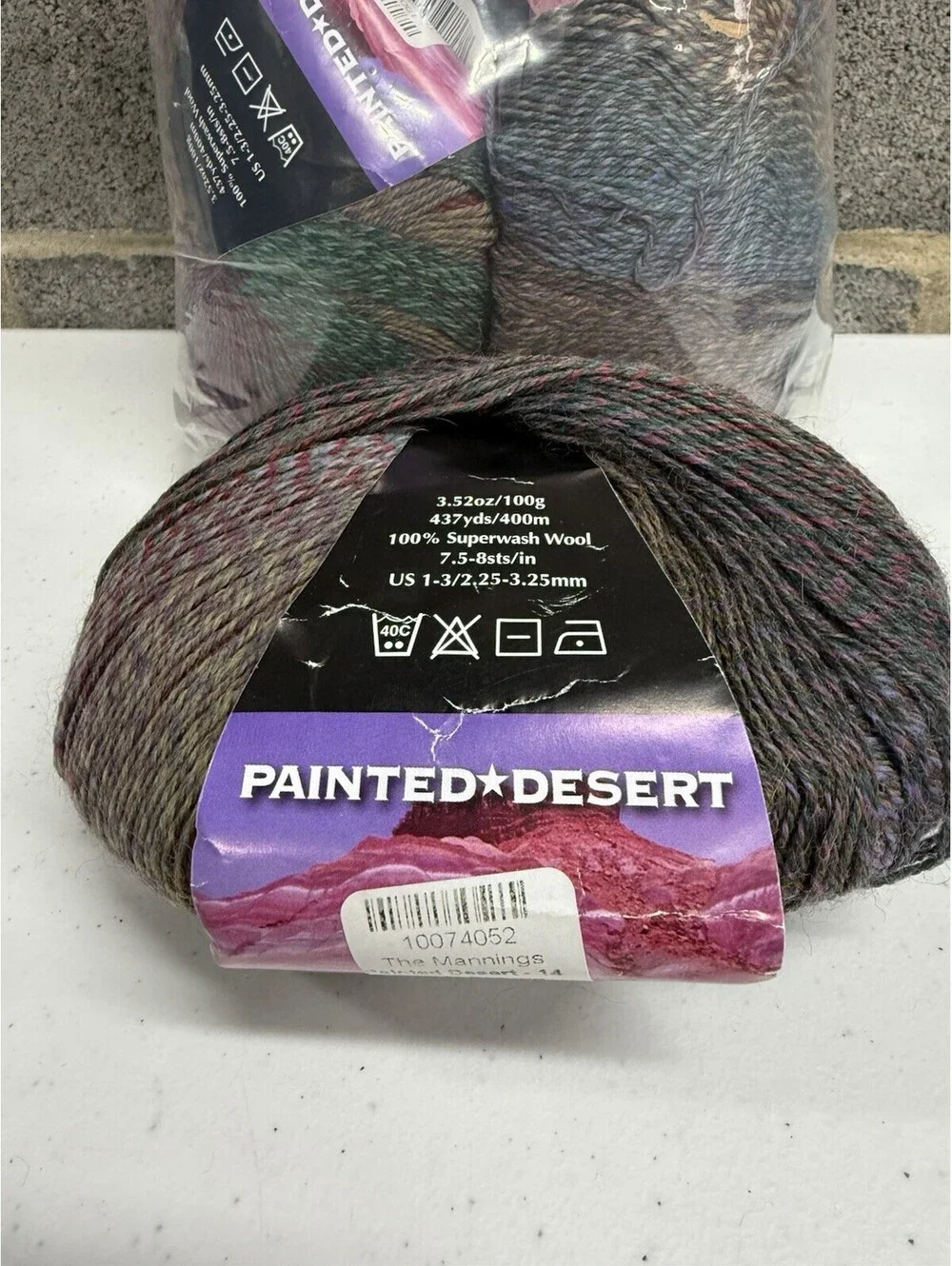 Painted Desert 100% Superwash Wool Yarn Shade #14 Spring Has Sprung 5 Skein Lot
